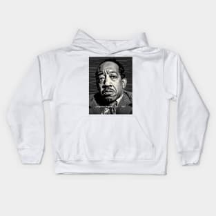 Black History Month: Langston Hughes, Hold fast to dreams. For if dreams die, life is a broken-winged bird that cannot fly Kids Hoodie